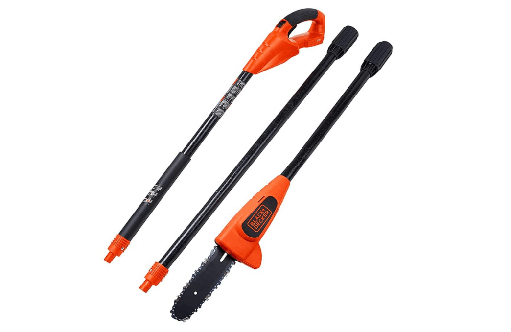 3. BLACK+DECKER 20V MAX Pole Saw