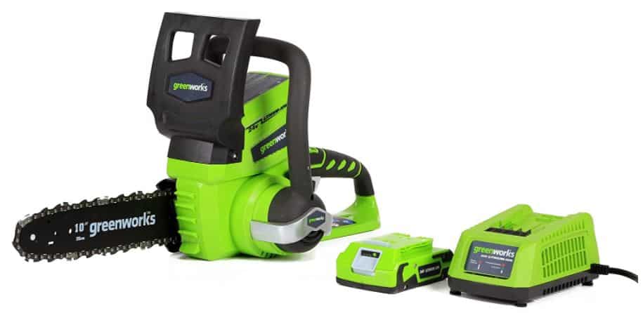 Greenworks cordless mini chainsaw