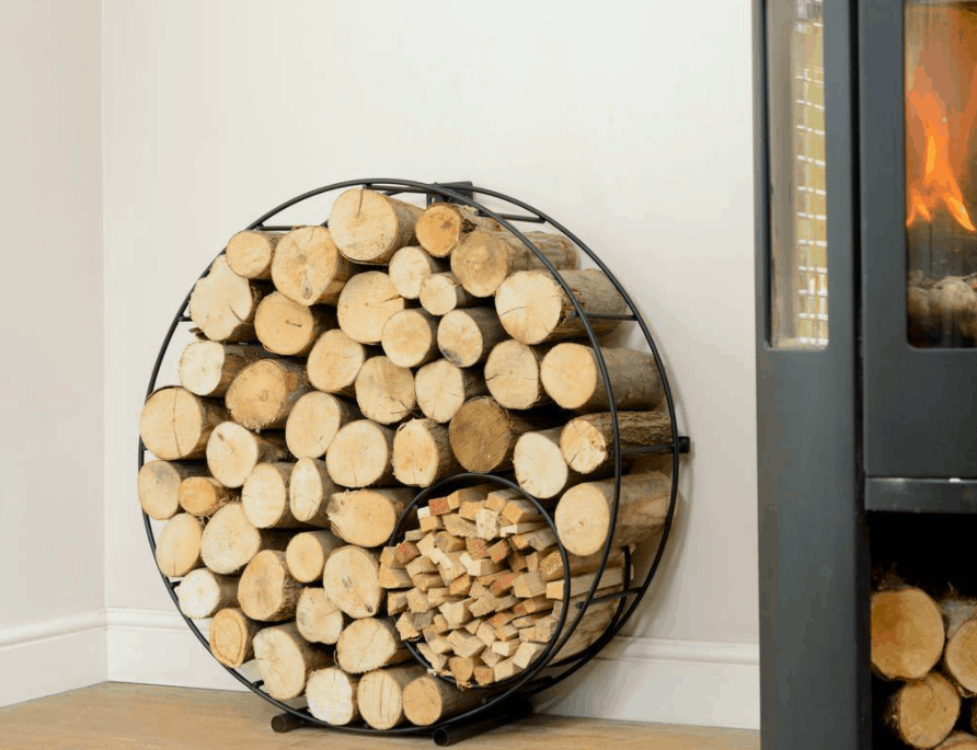 Indoor Firewood Storage Ideas