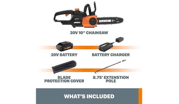 Worx WG323 Pole Saw