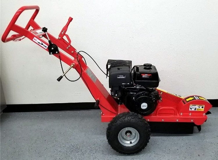 15HP Gas Powered Walk Behind Stump Grinder - Best Heavy-duty Handlebar Stump Grinder