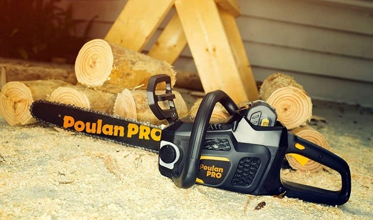 Poulan Pro PPB4014, 14 in. 40-Volt Cordless Chainsaw - Best Battery-Powered Poulan Chainsaw