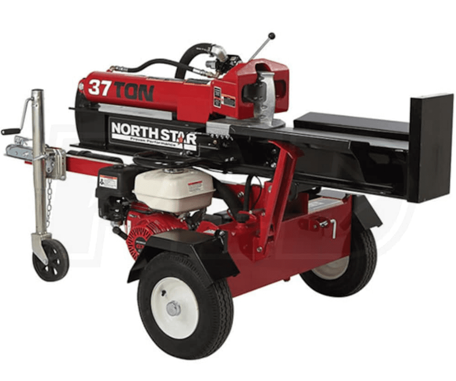 NorthStar 37-Ton Horizontal Vertical Gas Log Splitter w Honda Engine