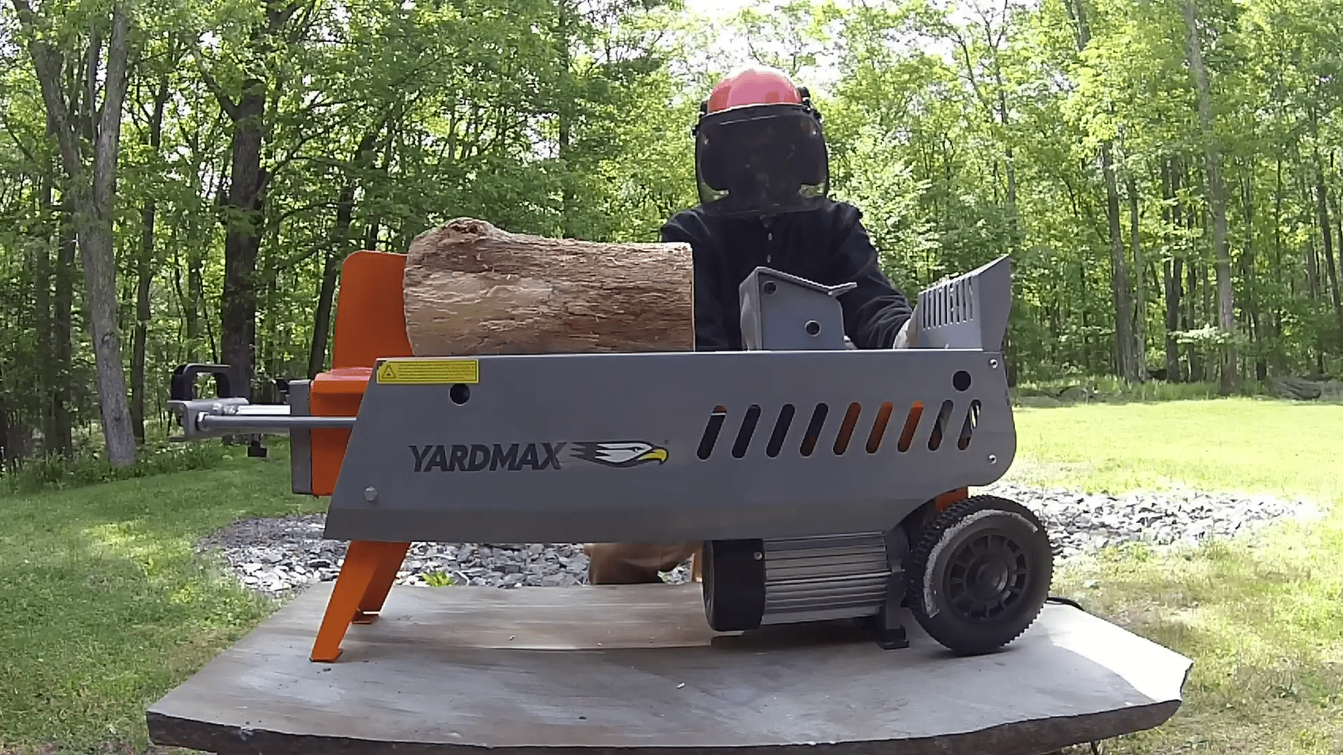 yardmax log splitter