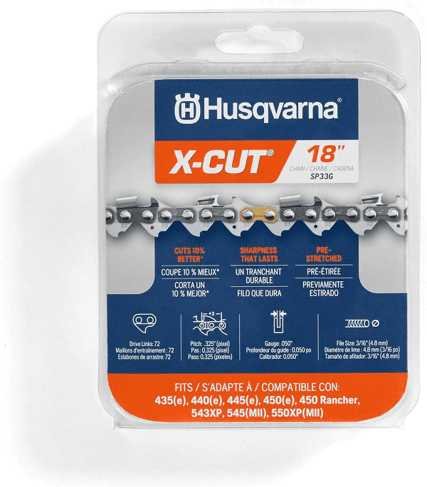 Husqvarna 581643603 X-Cut SP33G Chainsaw Chain