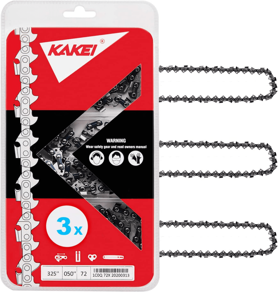 KAKEI 18 Inch Chainsaw Chain 3 Pack