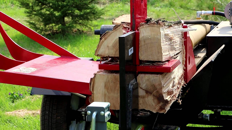 4 way log splitter