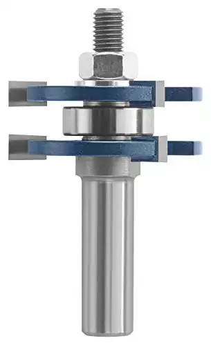 BOSCH 84624MC 1-7/8 In. x 1/4 In. Carbide-Tipped Tongue and Groove Router Bit | Amazon