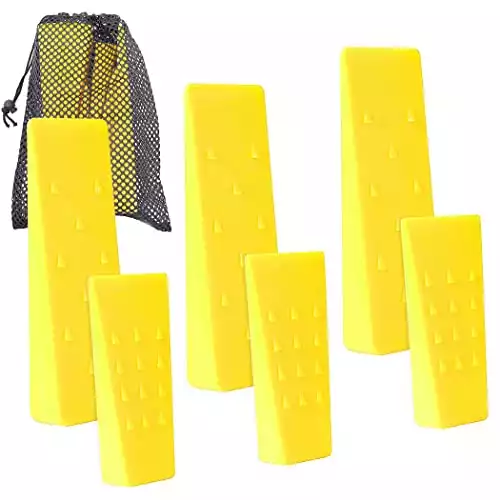 6 Pack Tree Felling Wedges with Spikes for Safe Tree Cutting | Amazon