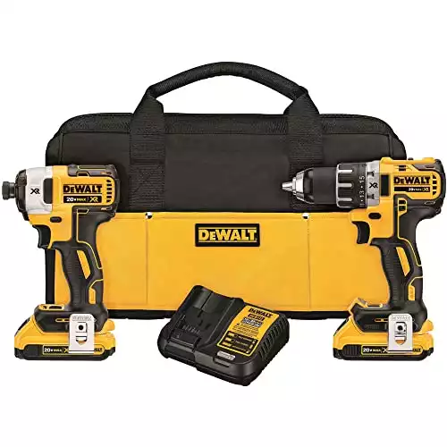 DEWALT 20V Max XR Cordless Drill Combo Kit | Amazon