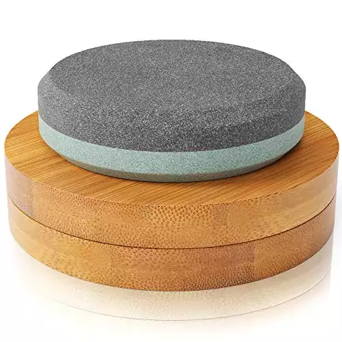 Sharp Pebble Puck/Disk Whetstone Blade & Tool Sharpener | Amazon